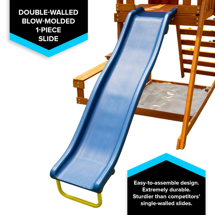 Sportspower Willow Creek Wooden Swing Set & Reviews Wayfair